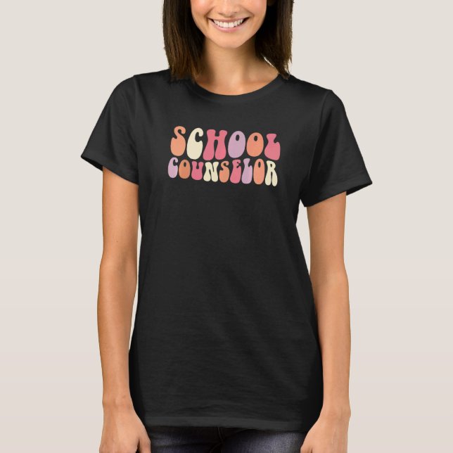 School Guidance Counselor Appreciation Back To Sch T Shirt (Framsida)