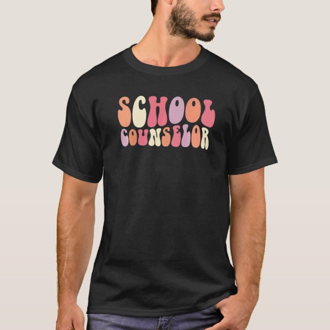 School Guidance Counselor Appreciation Back To Sch T Shirt (Framsida)