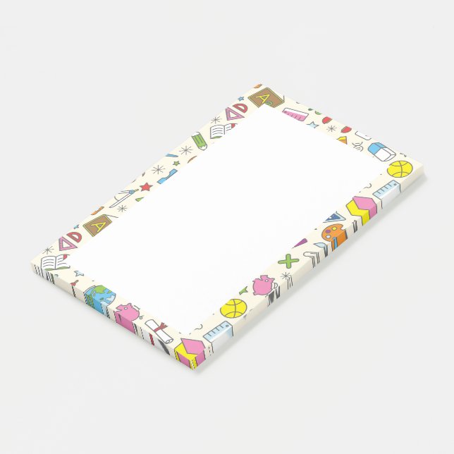 School Inslag Post-it Block (Vinklad)