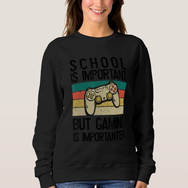 School is important_5 t shirt (Framsida)