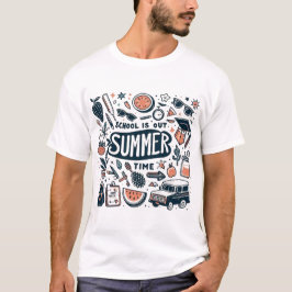 School Is Out - Summer Time Fun Vacation T Shirt
