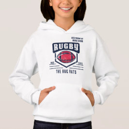 School Klubb Team League Namn Year Rugby T Shirt