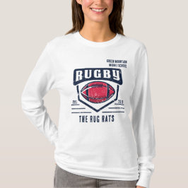 School Klubb Team League Namn Year Rugby T Shirt