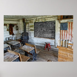 SCHOOL LESSON AUGUSTI 29, 1864 POSTER