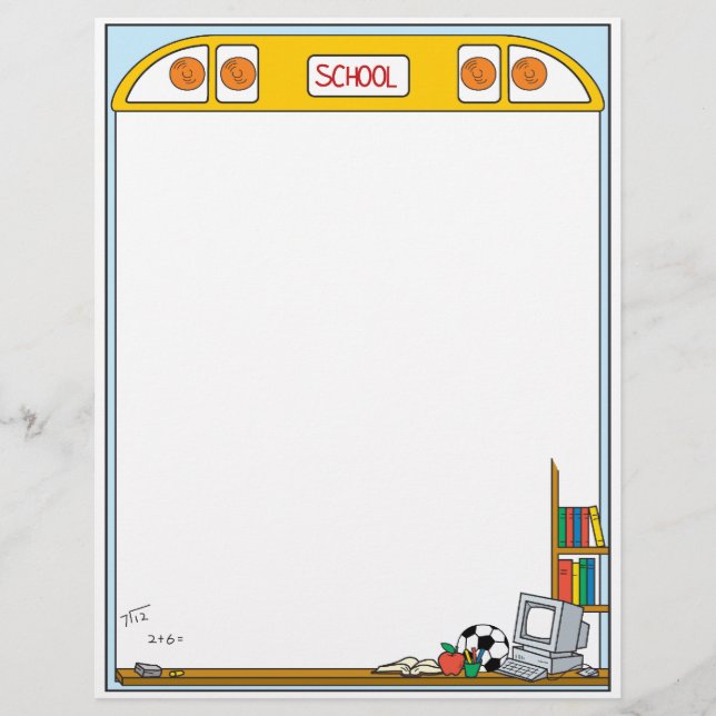 School Letterhead (Framsida)