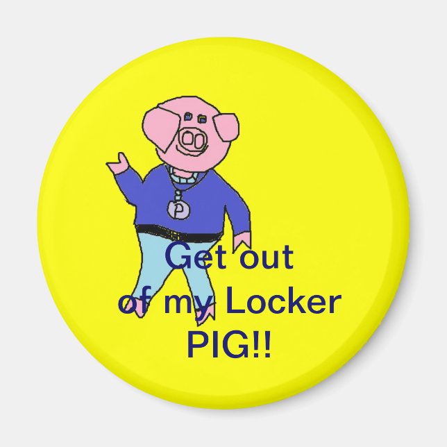 School Locker magnet (Framsidan)