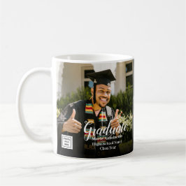 School Logo Graduate Photo Graduation Kaffemugg
