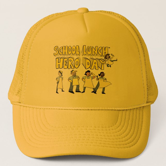 School Lunch Hero Day Hat Keps (Framsida)
