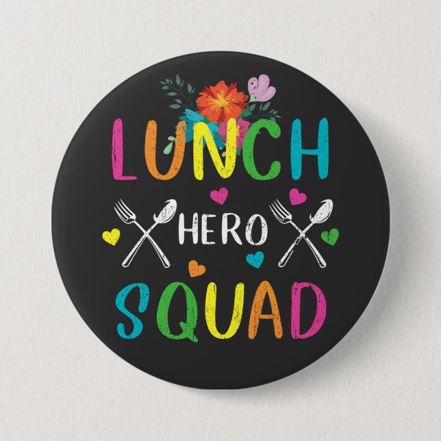 School Lunch Hero Squad Cafeteria Workround Knapp (Framsida)