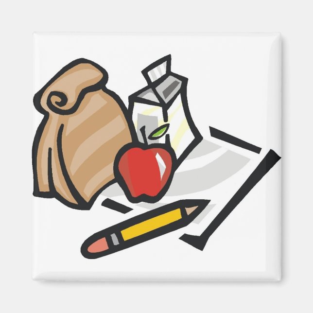School Lunch Magnet (Framsidan)