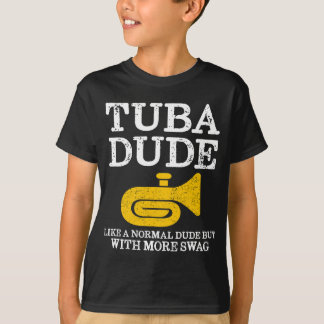 School Marching Band Funny Tuba T Shirt