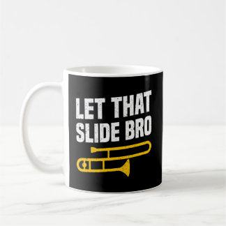 School Marching Band Trombone Kaffemugg
