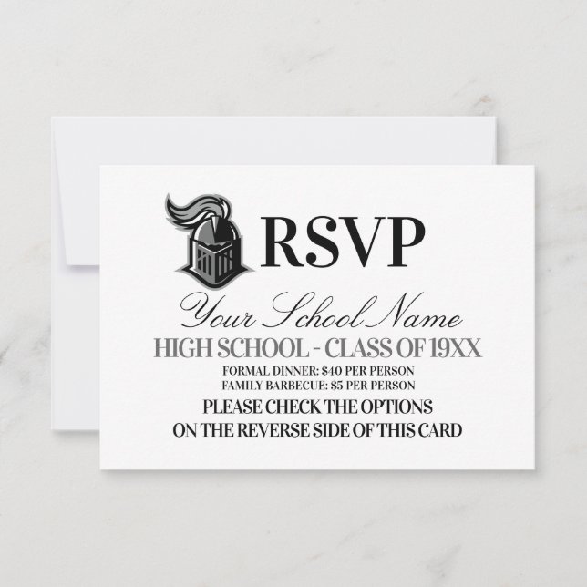 School Mascot Class Reunion OSA Kort (Framsida)