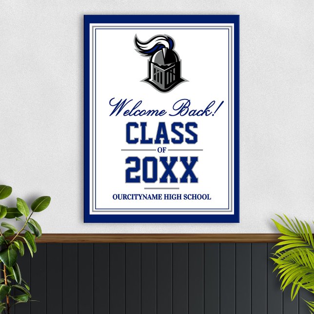 School Mascot Class Reunion Welcome Poster (Skapare uppladdad)