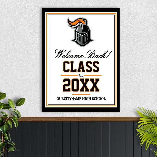 School Mascot Class Reunion Welcome Poster (Skapare uppladdad)