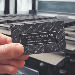 School Math Teacher Mathematics Formel Chalkboard Visitkort<br><div class="desc">Gör ett bestående intryck med Affärskortet "School Math Teacher Mathematics Formel Chalkboard". Perfekt för matematiklärare, det här affärskortet har en ritning med matematiska formler som visas på en framträdande plats. Det eleganta linjer och professionellen gör det till ett underbart val för alla lärare som tittar att stå ut i fält....</div>