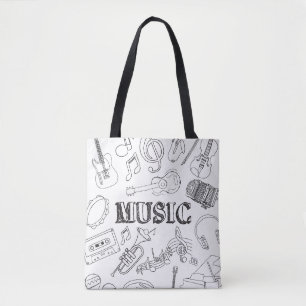 School Music Teacher Doodle Music Art Coloring Sch Tygkasse