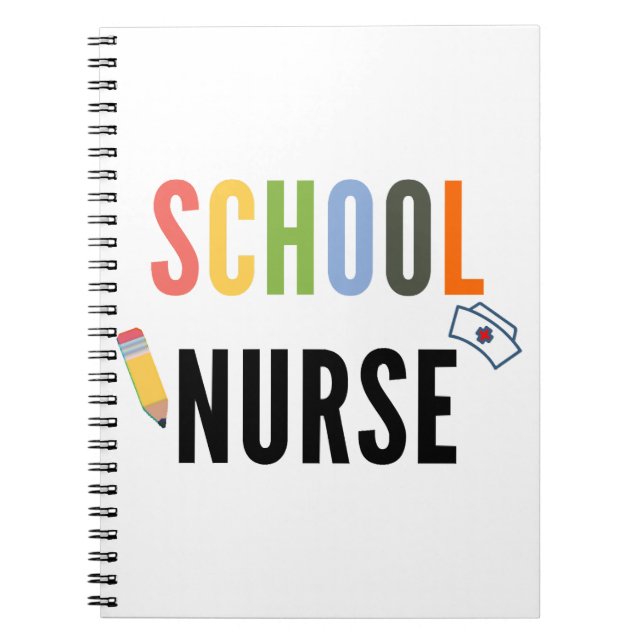 School Nurse Anteckningsbok (Framsidan)