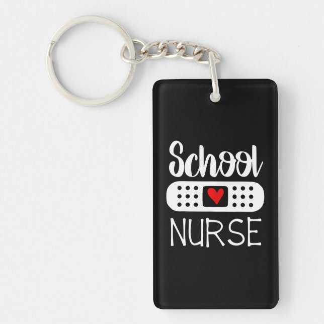 School Nurse Funny Bandaid Medical RN LPN (Framsidan)