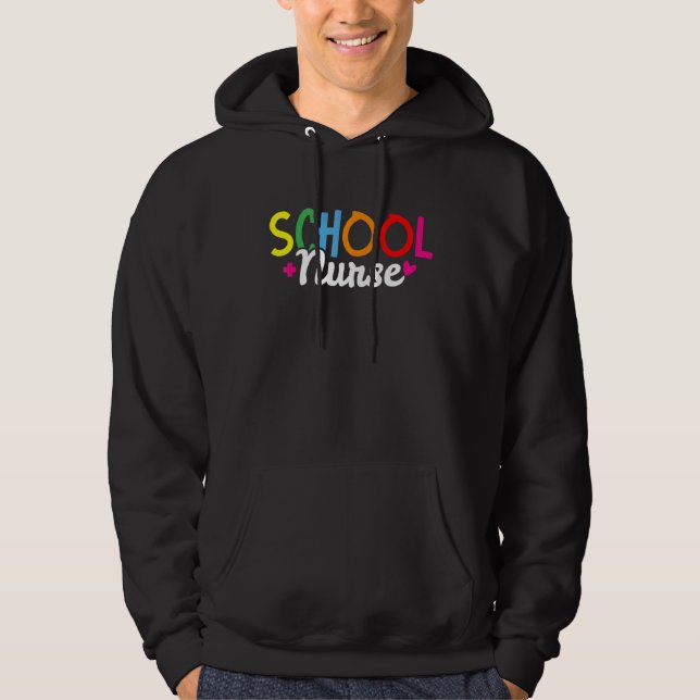 School Nurse Hoodie (Framsida)