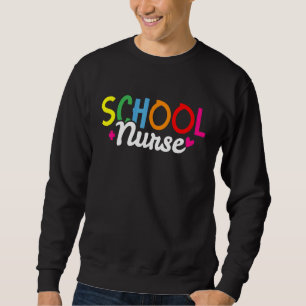 School Nurse Lång Ärmad Tröja