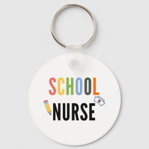 School Nurse Nyckelring