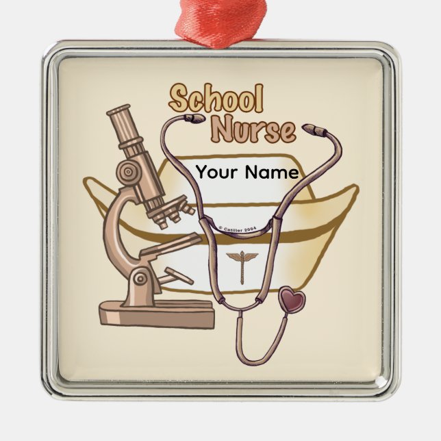School Nurse Ornament (Framsidan)