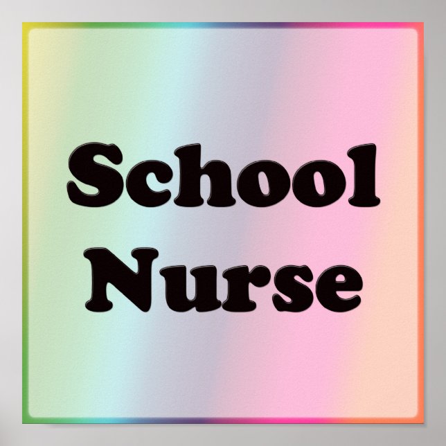 School Nurse Poster (Framsidan)