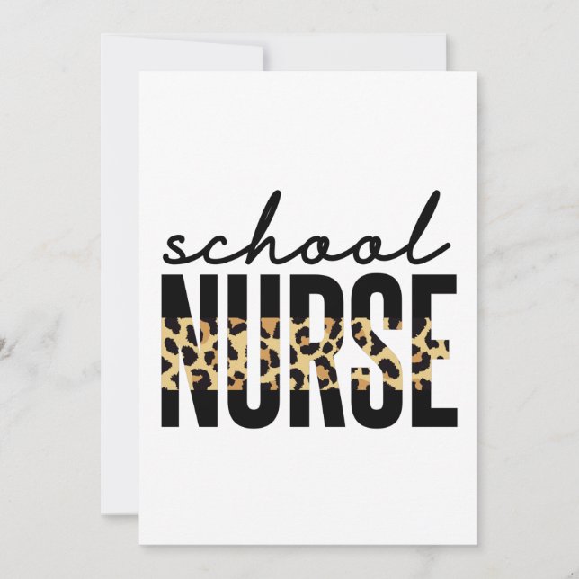School Nurse | Skolor, uppskattningshjälpmedel för (Framsida)
