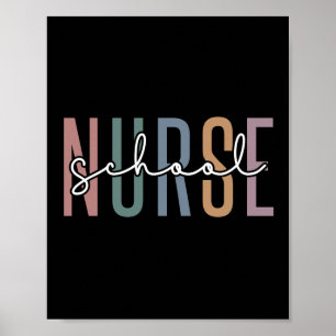 School Nurse   Skolor, uppskattningshjälpmedel för Poster