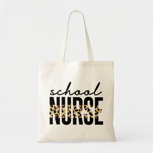 School Nurse | Skolor, uppskattningshjälpmedel för Tygkasse (Framsidan)