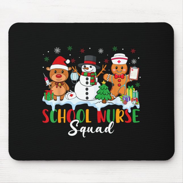 School Nurse Squad Reindeer Snowman Gingerbread Ch Musmatta (Framsidan)