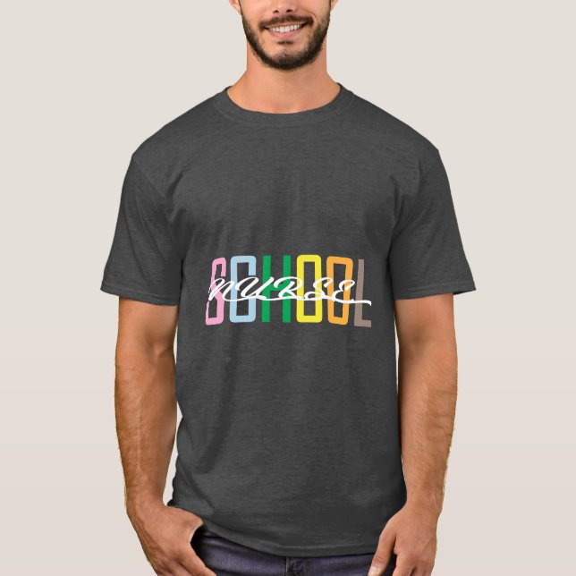 SCHOOL NURSE T SHIRT (Framsida)