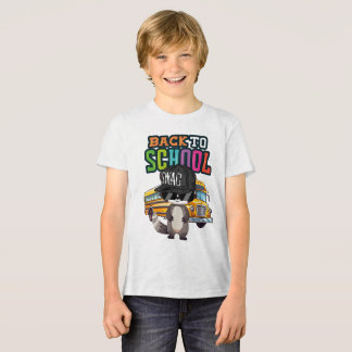 School Raccoon T Shirt