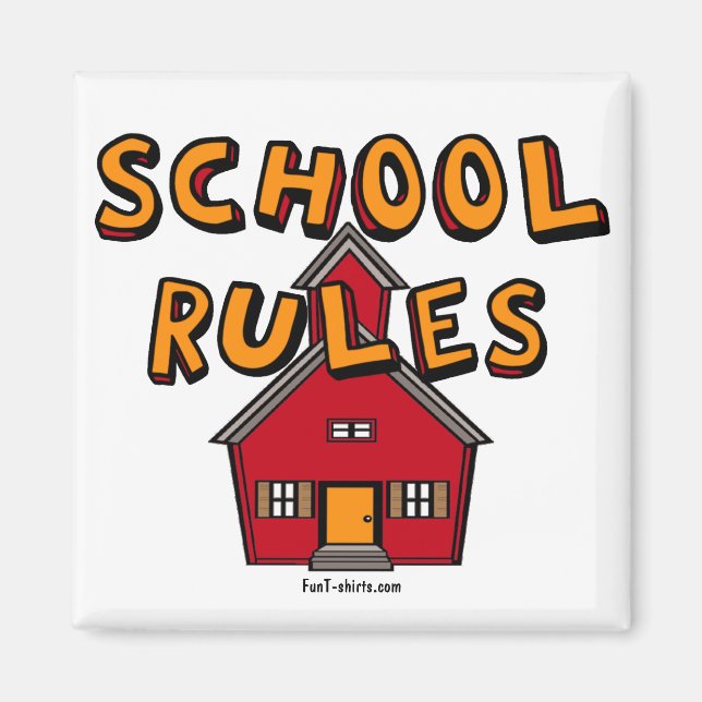 School regler magnet (Framsidan)