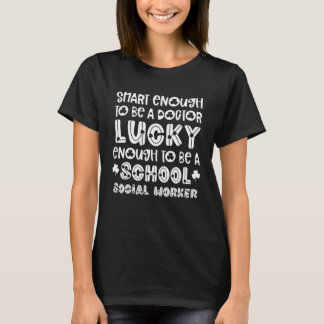 School Social Worker St Patricks Day  Social Work  T Shirt