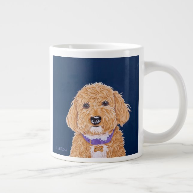School Spirit Golden Doodle Jumbo Mugg (Höger)