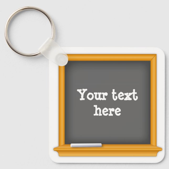 School Spirit Mini Chalkboard Nyckelring (Framsida)