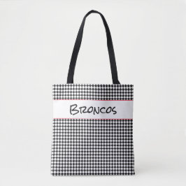 School Spirit Team Färg Check Sports NAMN Roligt Tygkasse