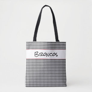 School Spirit Team Färg Check Sports NAMN Roligt Tygkasse