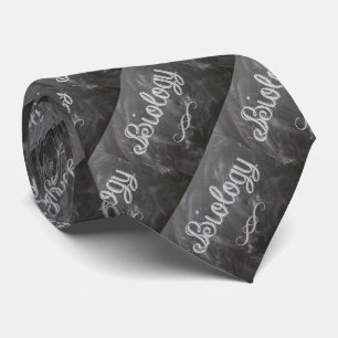 School Teacher Biology Blackboard Chalk Necktie Slips