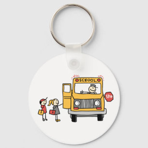 Schoolbus Keychain Nyckelring