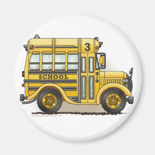 Schoolbus magneter