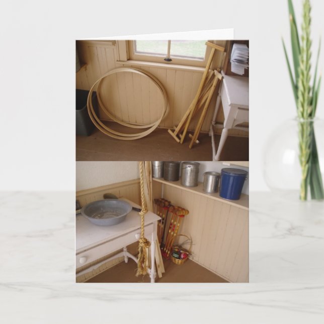 "Schoolhouse Games" tackkort Kort (Framsida)