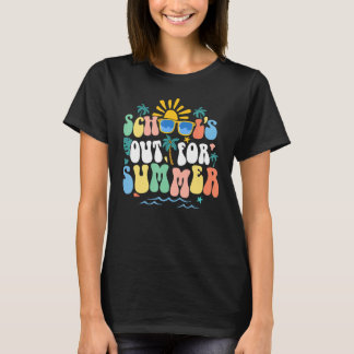 School's Out For Summer Vacation Retro Last day of T Shirt