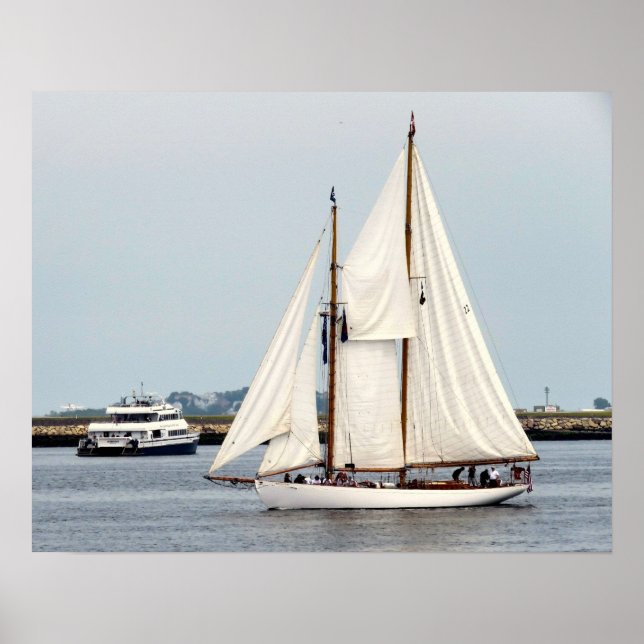 Schooner Brilliant Poster (Framsidan)