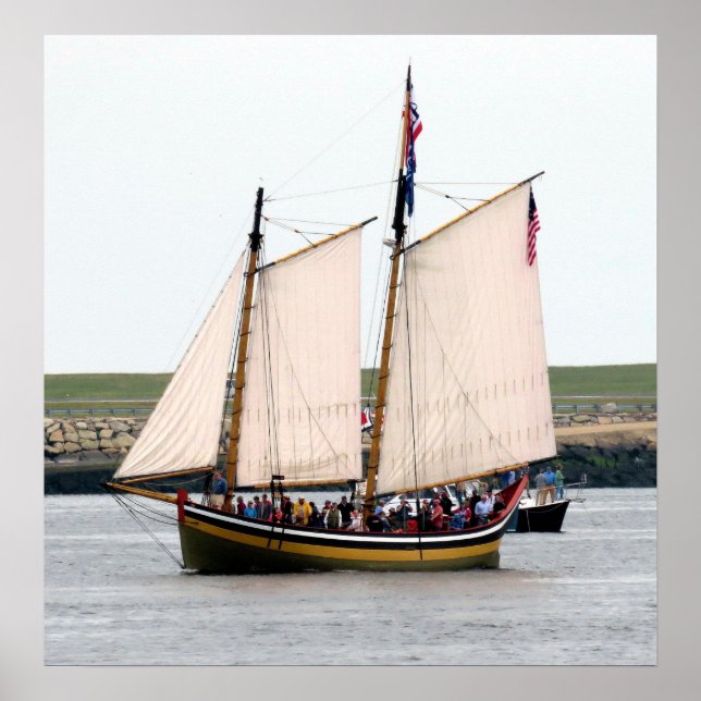 Schooner Fame Poster (Framsidan)