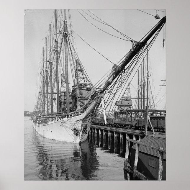 Schooner Paul Palmer Poster (Framsidan)