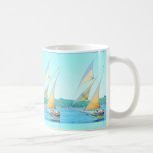 Schooner segling mugg