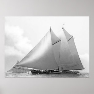 Schooner Yacht ’Ramona’ Poster